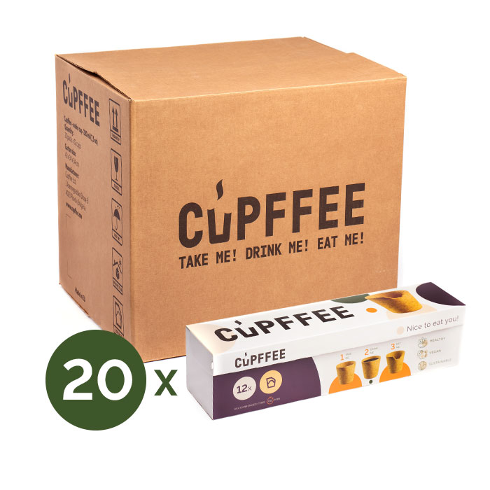 Cupffee cup 220 ml. (in box, pallet 36x240 cups)