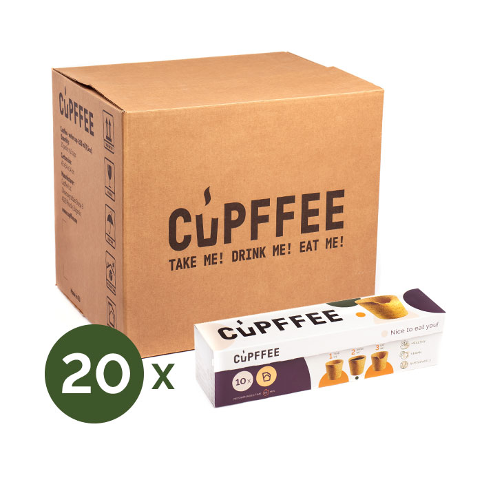 Cupffee cup 110 ml. (in box, pallet 48x200 cups)